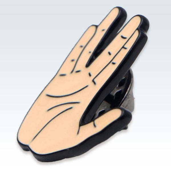 Prosper Hand Enamel Lapel Pin Profile