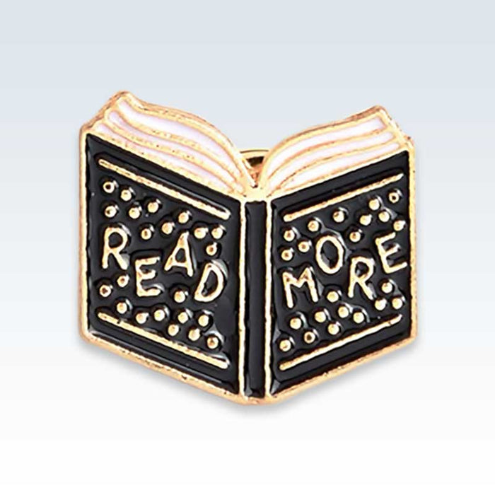 Educator ’Read More‘ Book Lapel Pin | ClinicalPosters