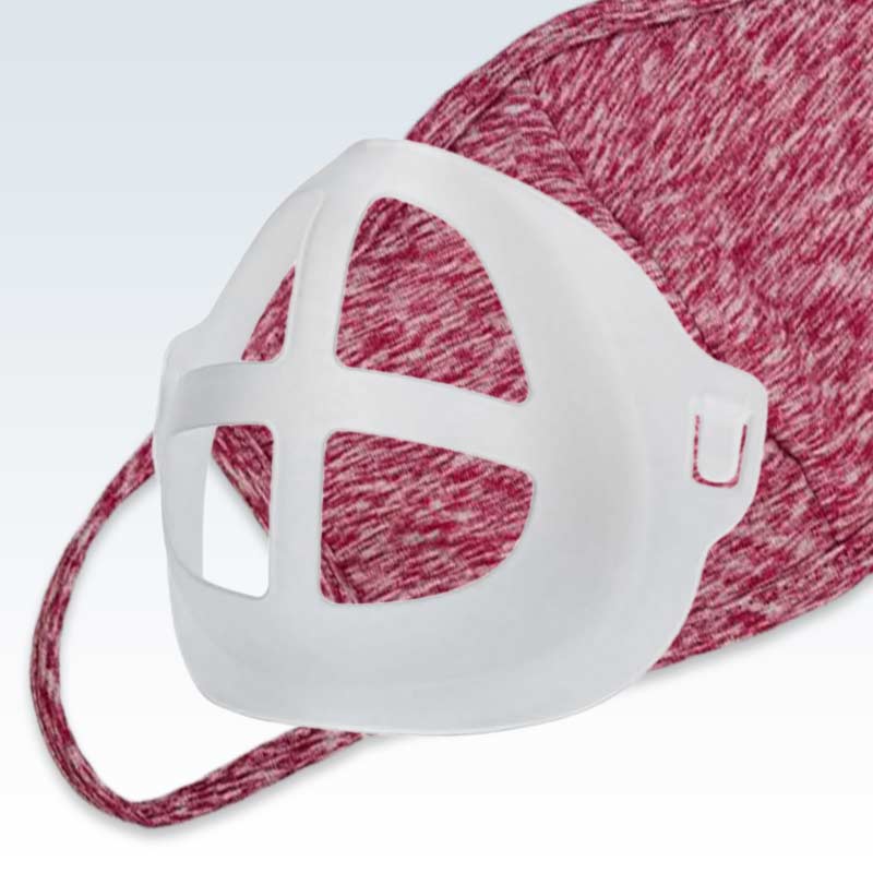 Red Breather Reusable Adult Mask Detail