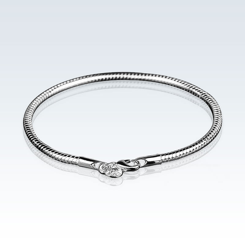 Sterling Silver Snake Bracelet