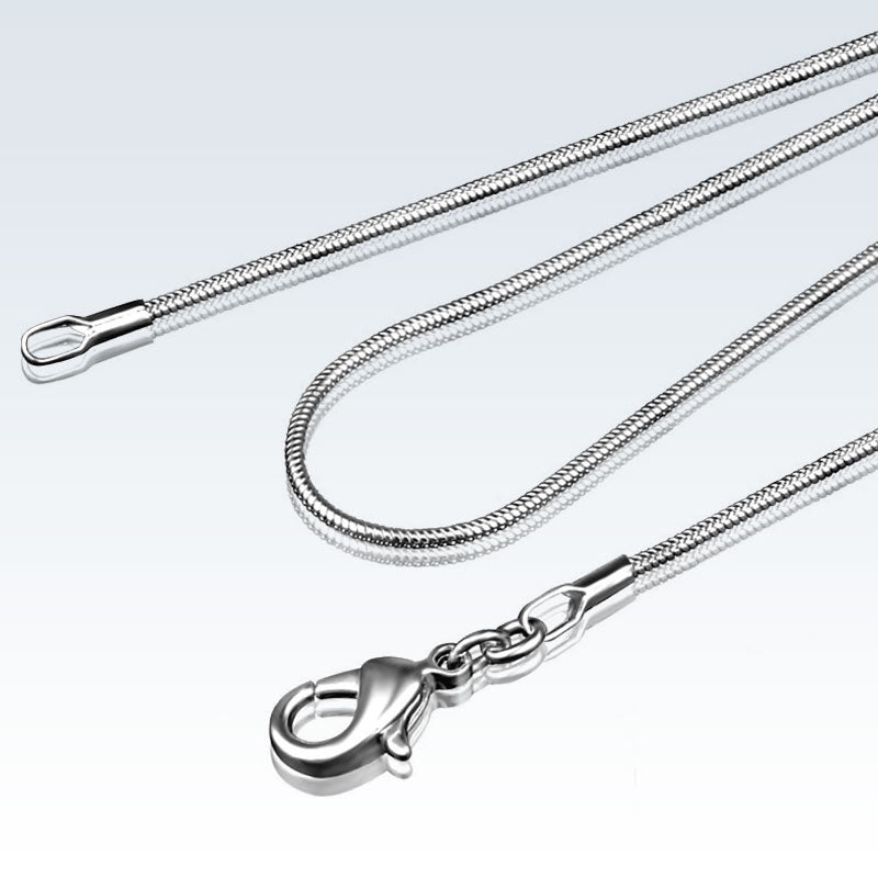 Silver Plated Snake Necklace