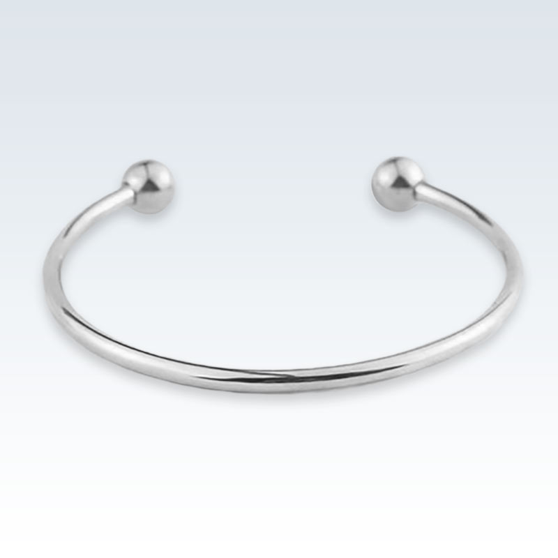 Stainless Steel Cuff Bracelet Front