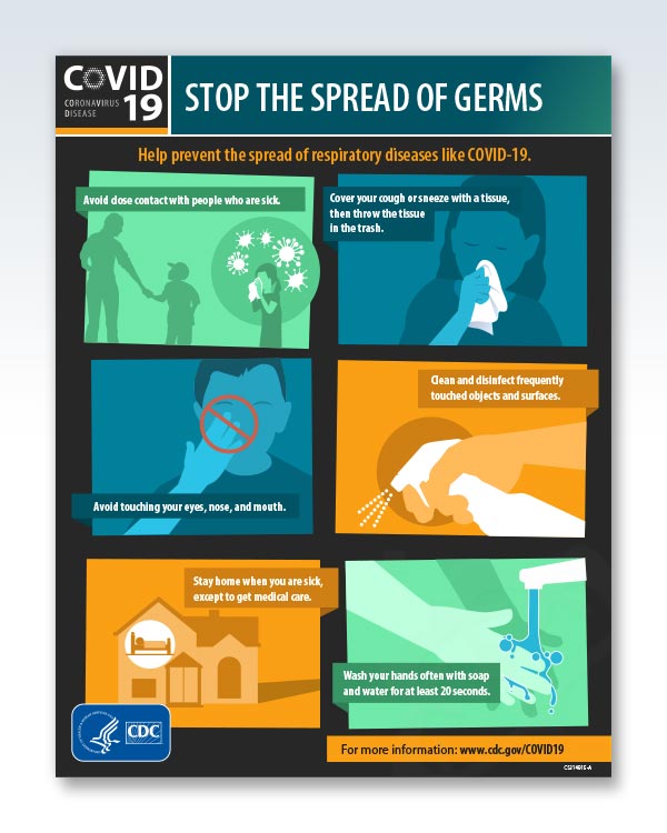 Stop Spread of Germs Factsheet