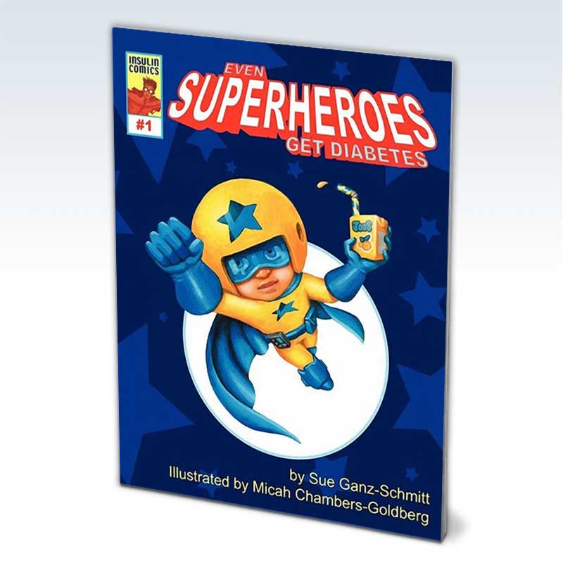Even Superheroes Get Diabetes book cover